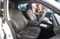 Both front seats are heated, ventilated and powered. Tesla Model Y front seats